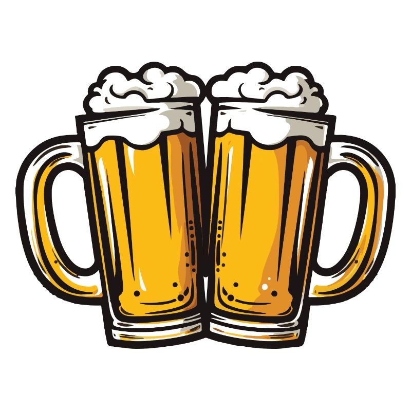 Bierkrug Bier Party Anstoßen