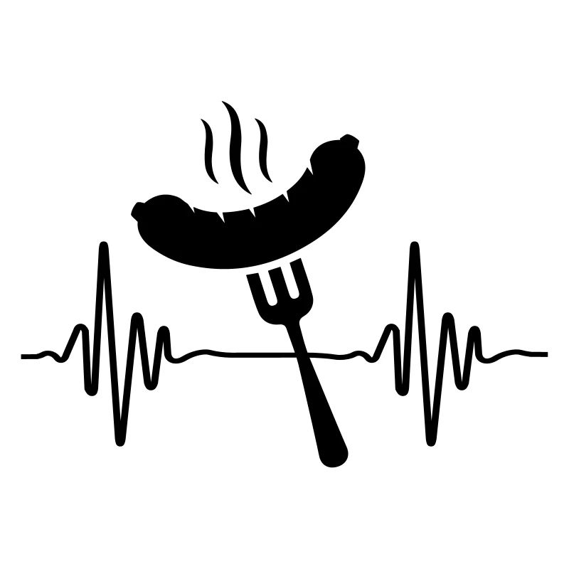 saucisse griller puls symbole