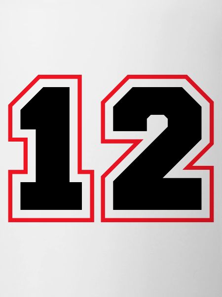 12 symbole de nombre