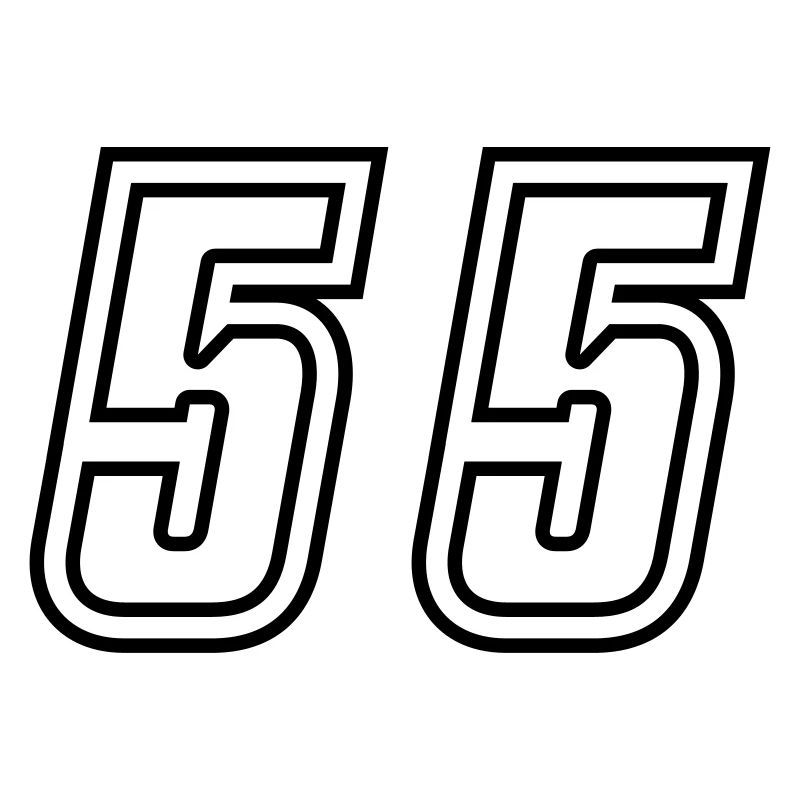 55 Numéro de numéro