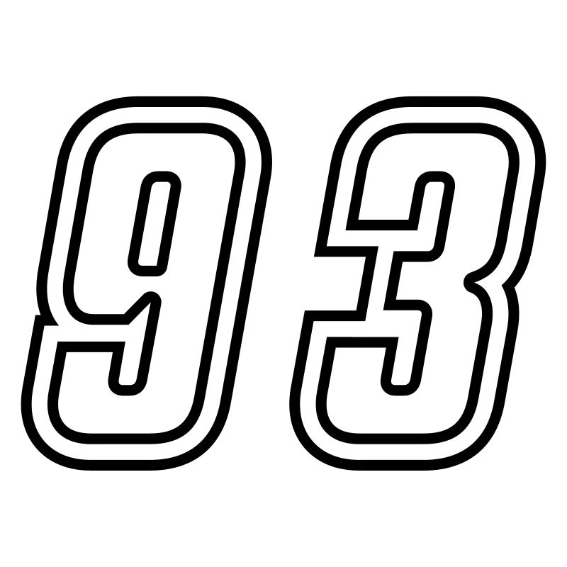 93 Numéro de numéro
