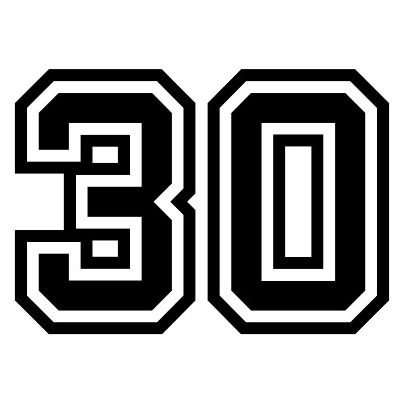 Symbole de 30 chiffres