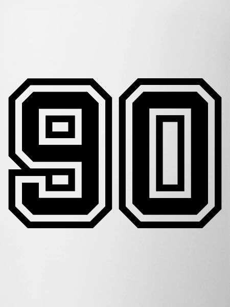 90 number symbol