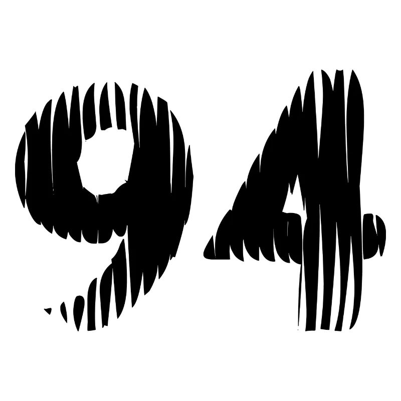 Maillot à 94 numéros