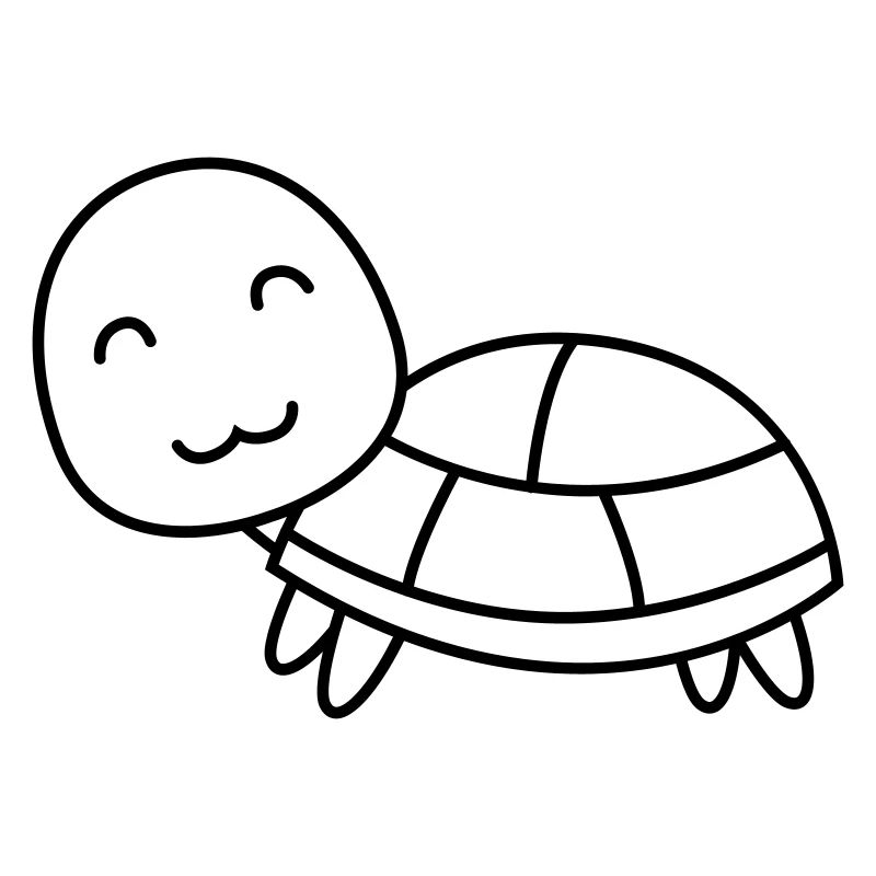 Turtle Comic Animal