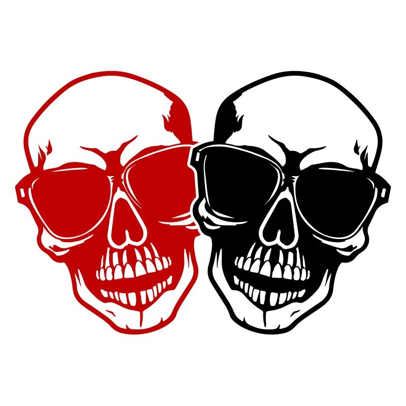 Stylish skull