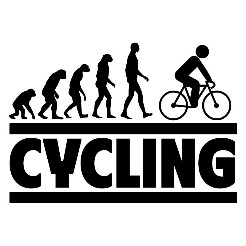 Evolution du cyclisme Cadeau pour fan de cyclisme