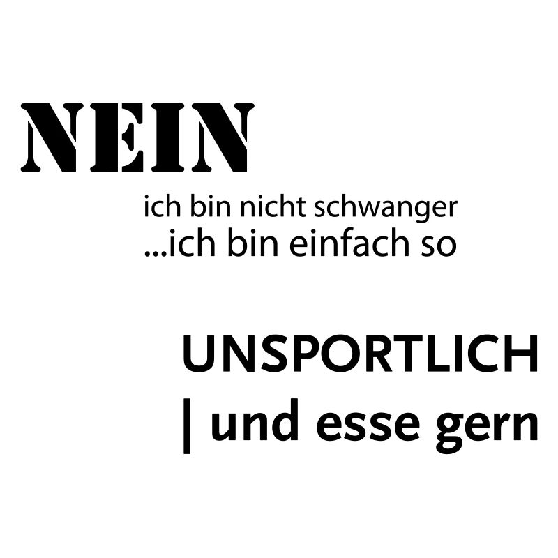 Nicht Schwanger - nur kräftig