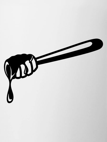 Stick chisel symbol beekeeper