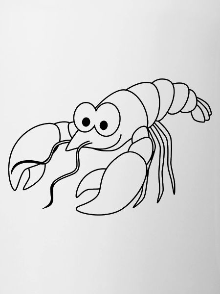 Lobster Comic Animal