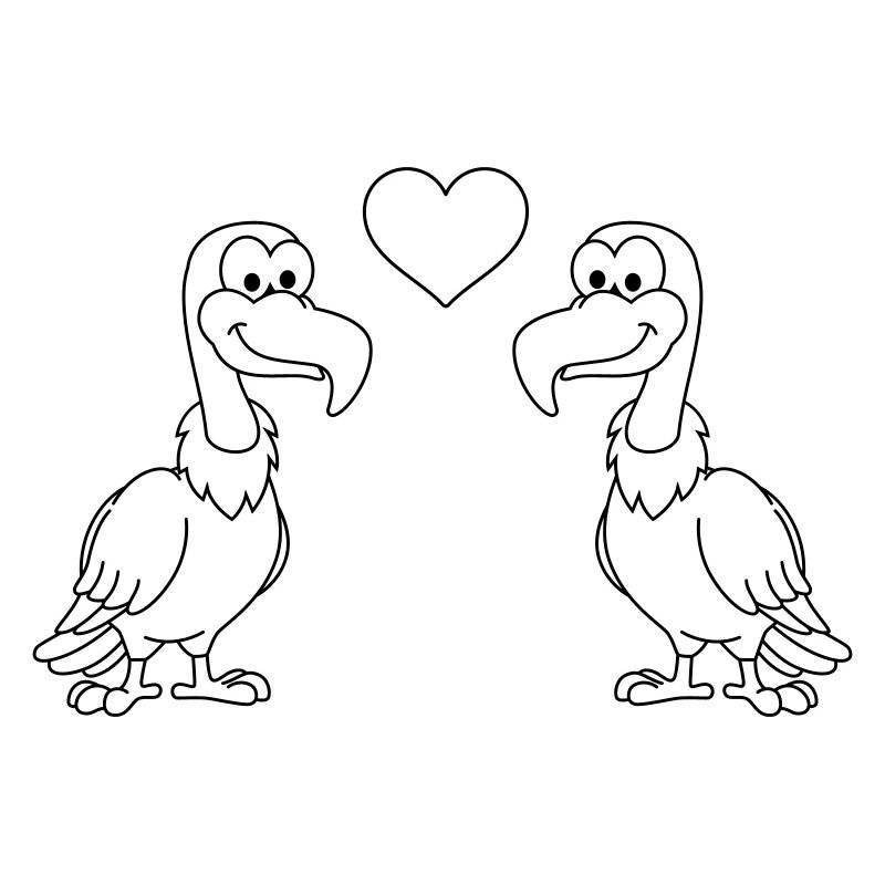 Vulture Comic Couple amour