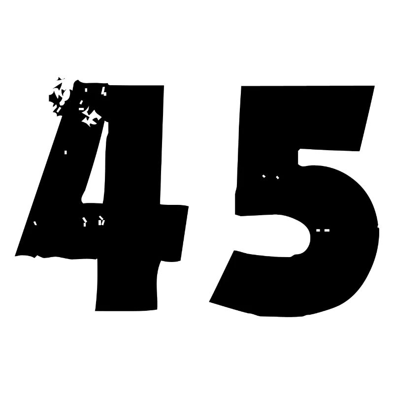 45 number