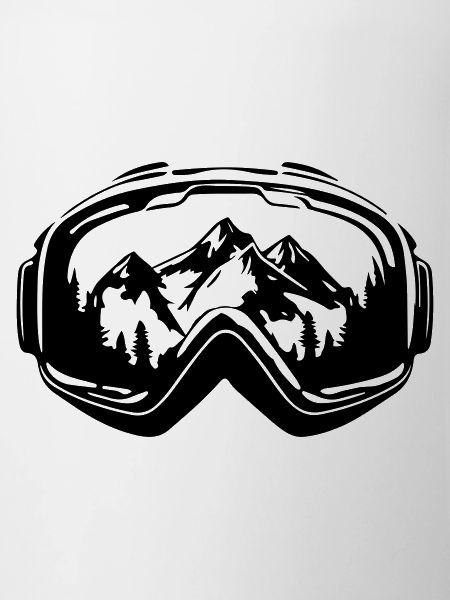 Ski Goggles Mountain Slope