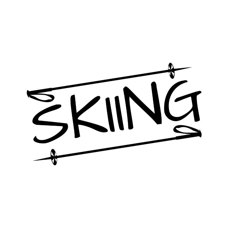 skiing