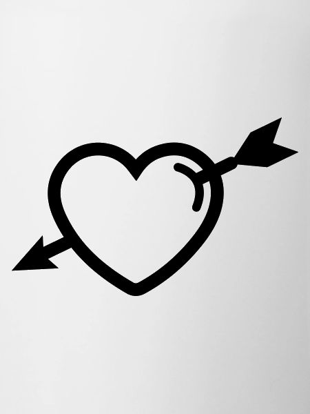 Heart symbol arrow