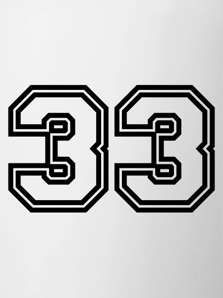 33 Symbole numérique