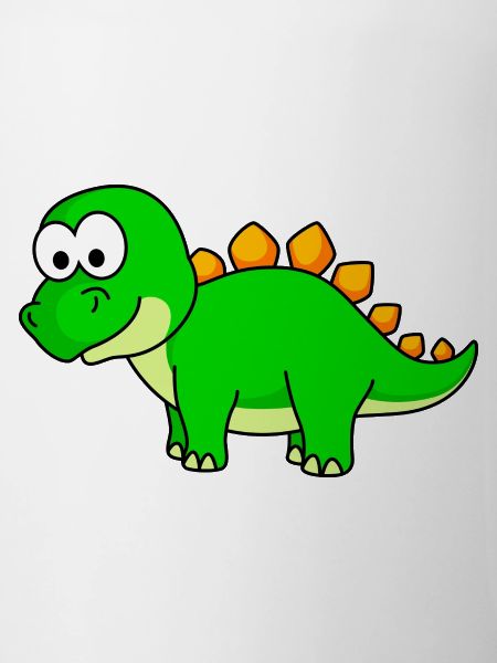 Dinosaur stegosaurus Comic