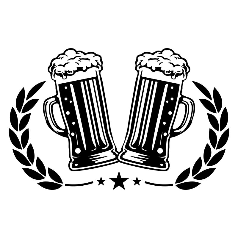 Beer symbol wreath