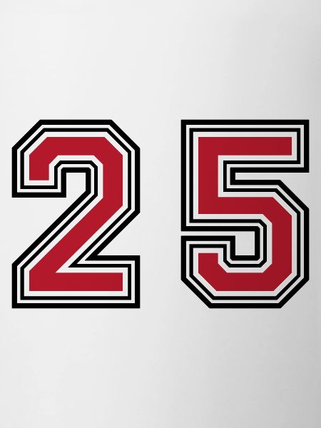 25 number symbol