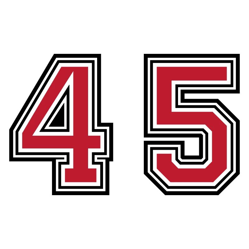 45 symboles numériques