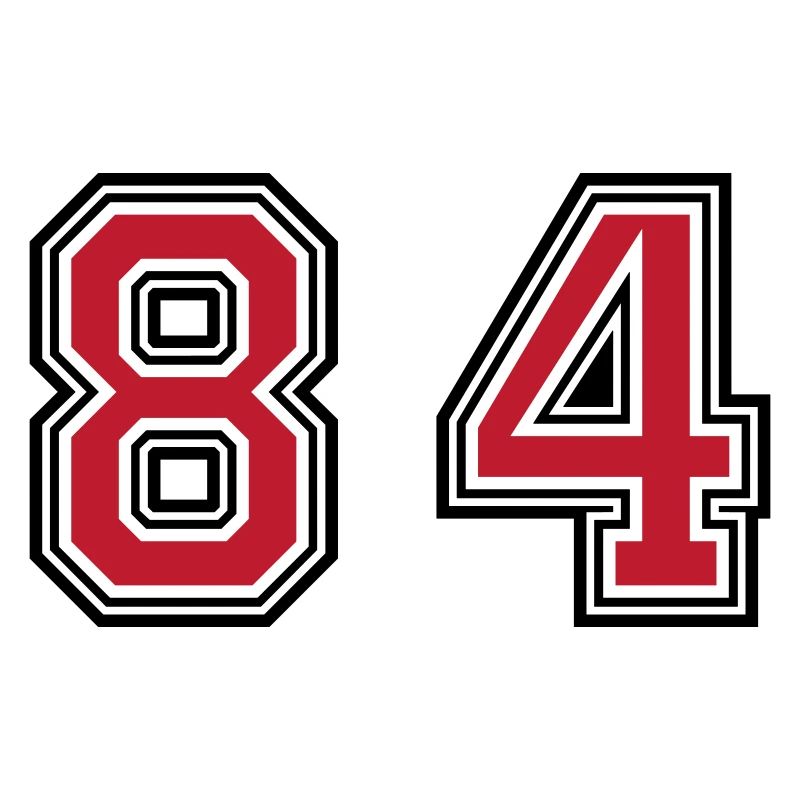 84 Number Symbol