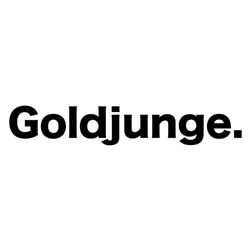 Goldjunge guter Junge