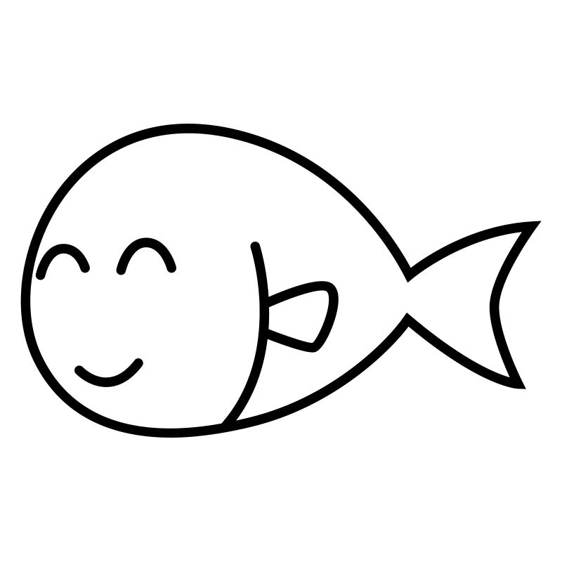 Goldfisch Comic Tier