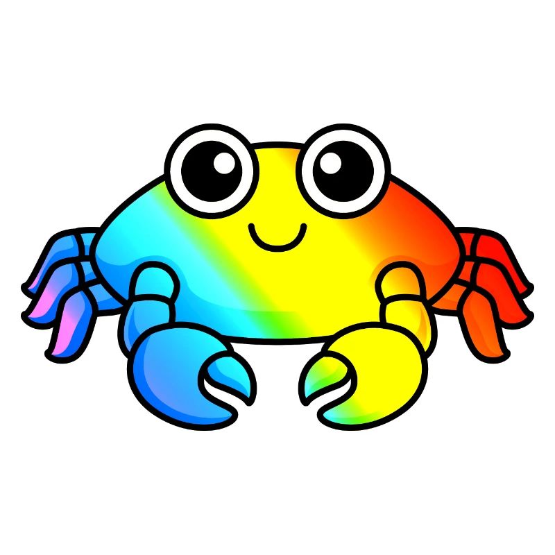 Crabe Comic Animal