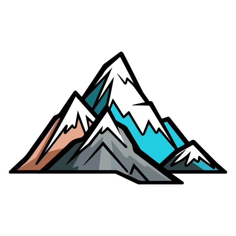 Mountains Mountaineer Symbol
