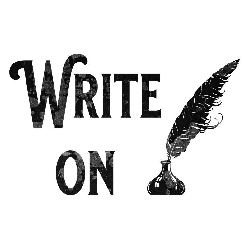 Write On Writer Writing Gift