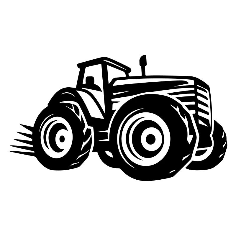 Traktor Silhouette Landwirtschaft