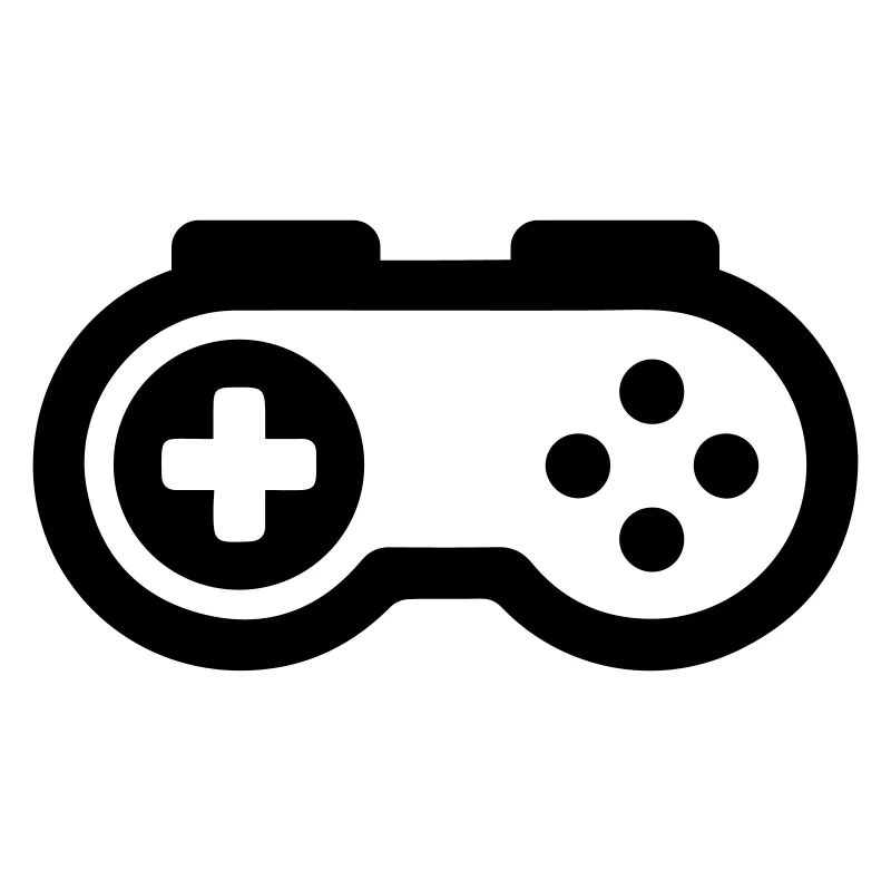 Icône de manette de jeu Gamer