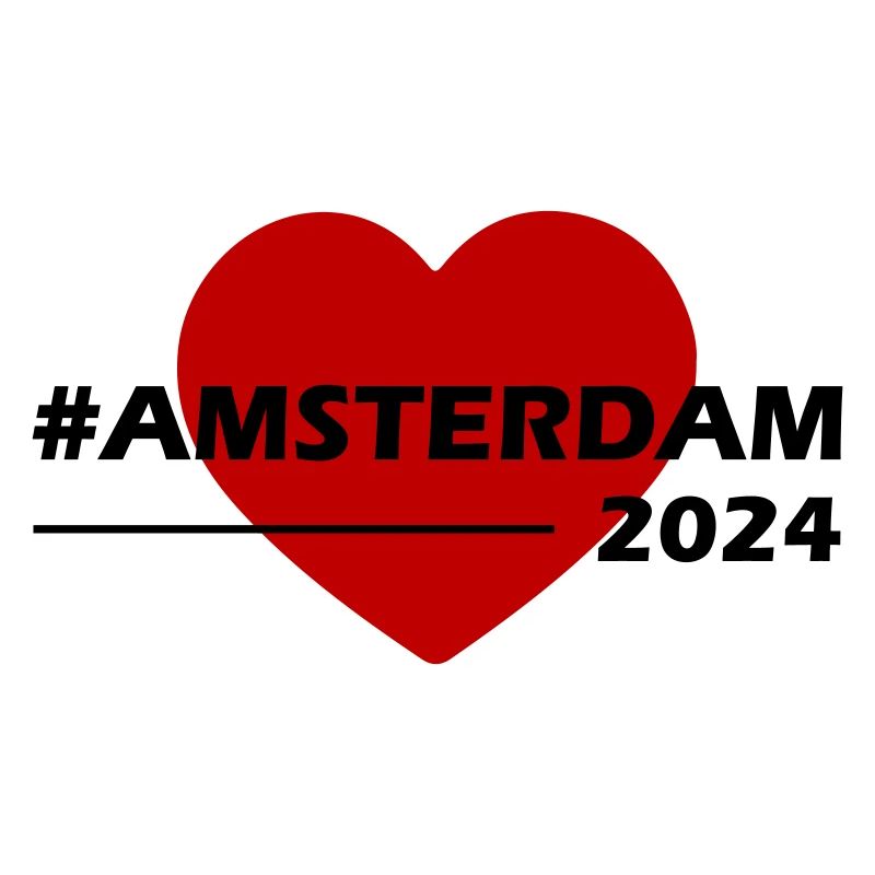 Amsterdam 2024 Herz Liebe