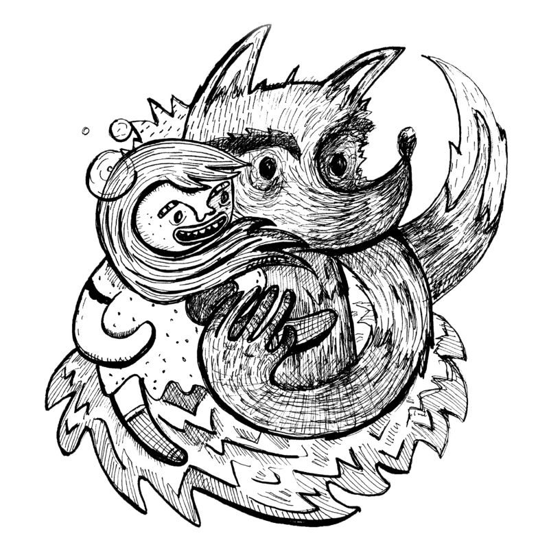 Firefox und der Wolf