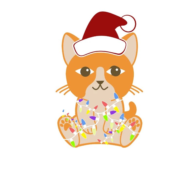 Chat de Noël Chat du Bengale Siamois Chat
