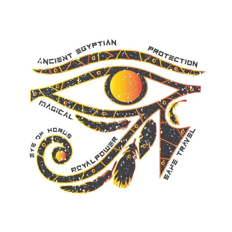 Oeil d'Horus Egypte Pharaon Nil Oeil magique