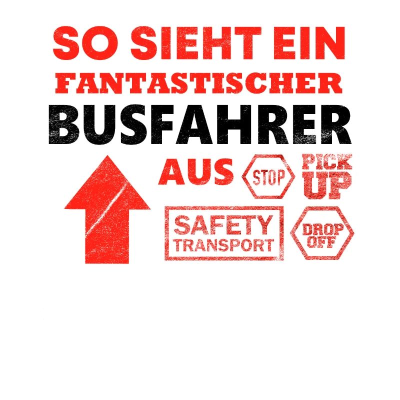 C’est ce qu’un chauffeur de bus a l’air de dire