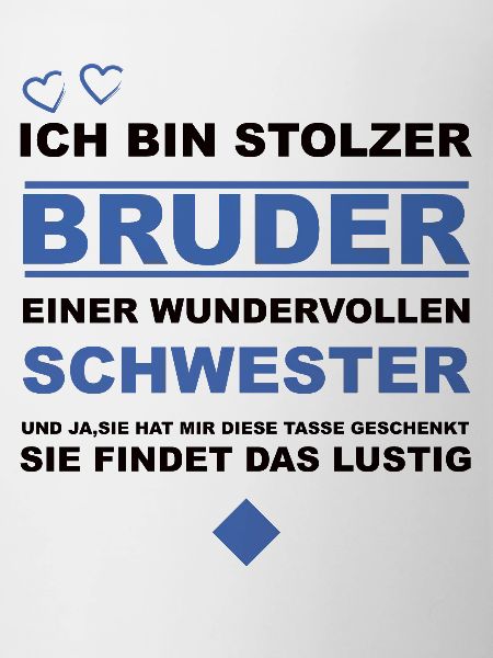 Stolzer Bruder
