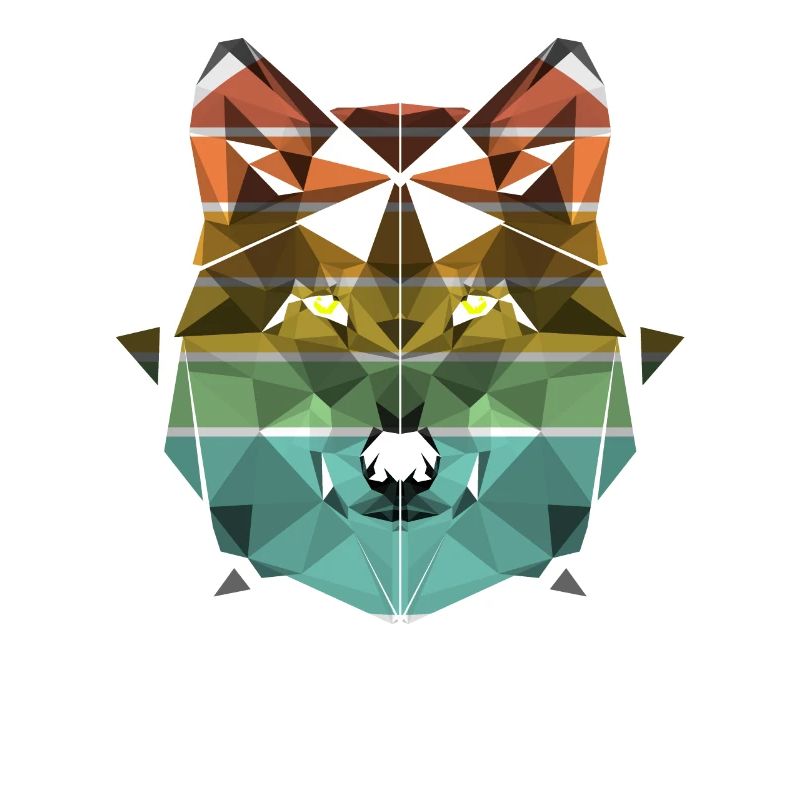 Wolf Gesicht Wölfe Geschenk