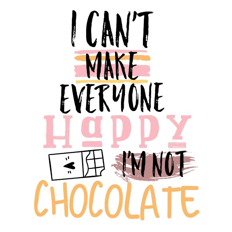 Chocolate saying