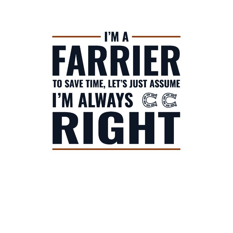 Farrier Blacksmith Funny Gift