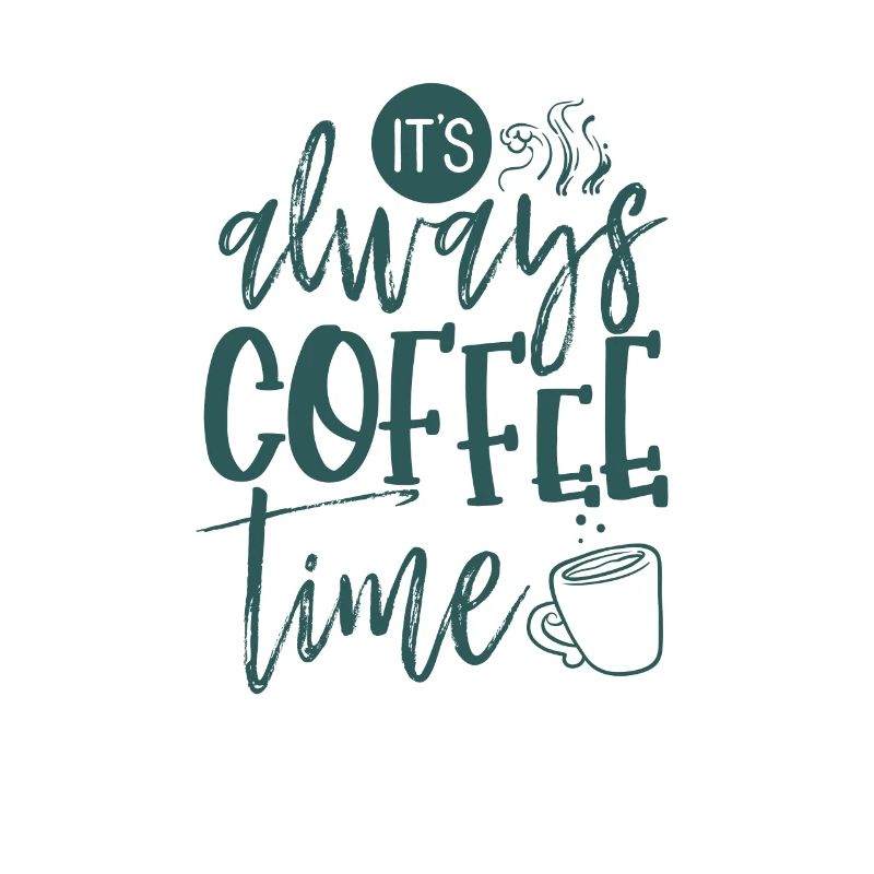 Kaffeeliebhaber Geschenk Immer Kaffee Zeit Spaß Kaffee