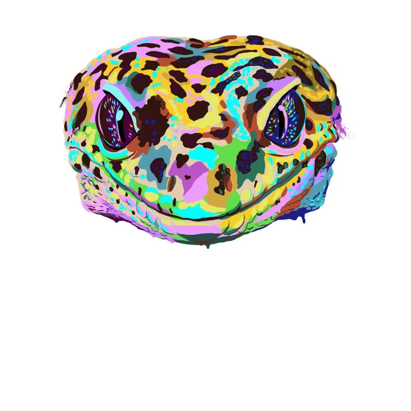 Farbiger Leopard Gecko