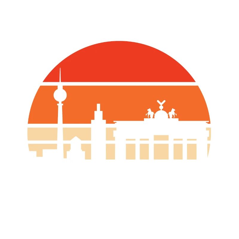 Sonne Berlin Skyline