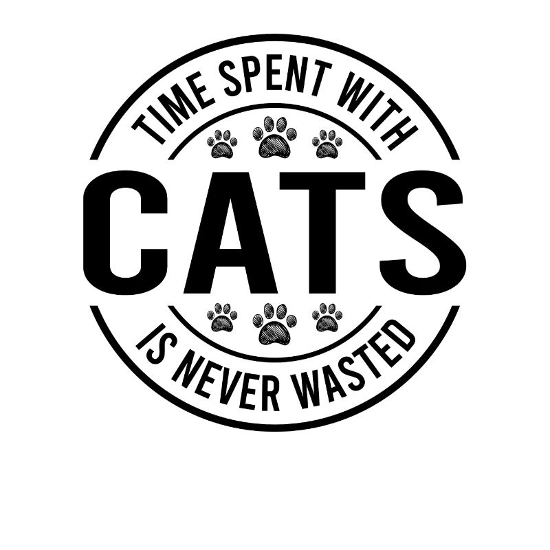 katzen cat spruch