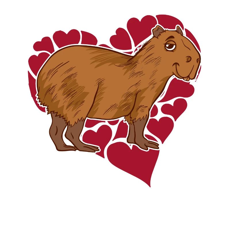 Capybara Amour