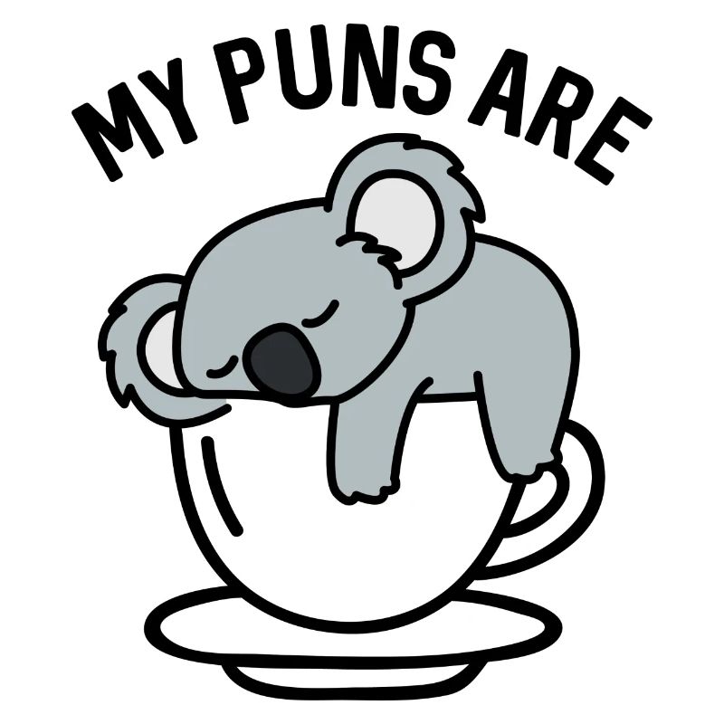 Mes jeux de mots sont du thé koala