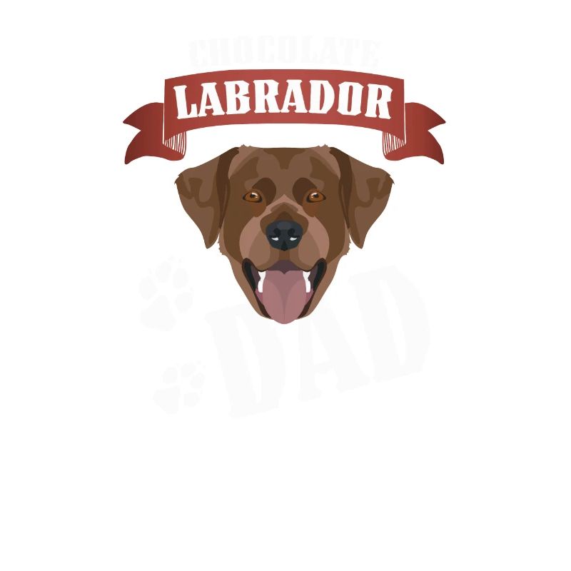 Schoko Labrador, Lab Dad, Hundepapa