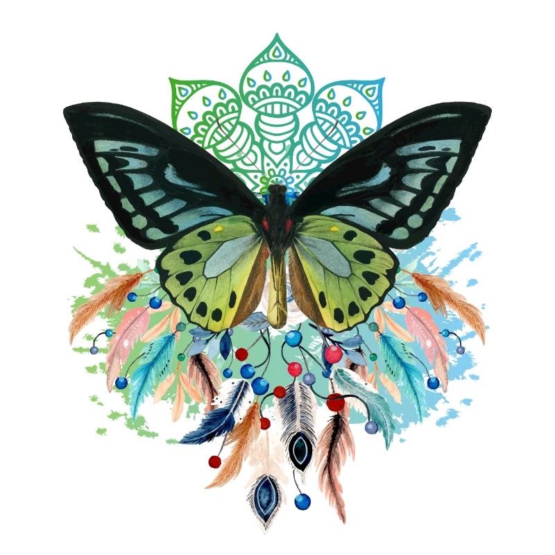 Attrape-rêves papillon