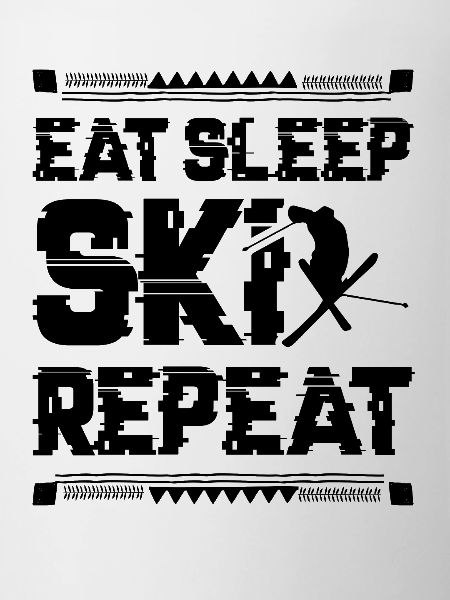 Eat Sleep Ski Repeat